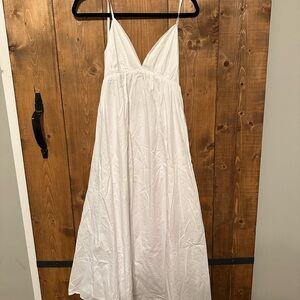 Commense white cotton dress - never worn